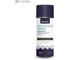 Valiklis Platinet PFS5130 suslėgtas oras visų elektroninių ir namų prietaisų dulkių valymui 400 ml