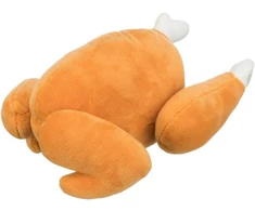 Trixie Vištienos kepsnys, žaislas, šuniui, pliušinis, 26 cm, su garsu