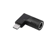 DC 7.4/5 mm + kontaktas į USB Type-C adapteris - Lizdas kintamosios srovės adapteriui - Akyga AK-ND-D02