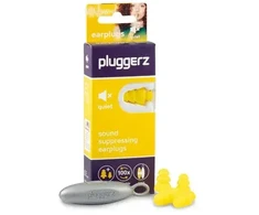 Tzmo Pluggerz, Quiet, Earplugs, 4 pcs Unisex