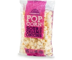 Popkorns POPHOUSE, ar krējuma un sīpolu garšu, 65g