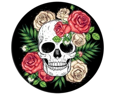 POPSOCKETS Bitter Roses išmaniojo telefono laikiklis ir pagrindas juodos spalvos