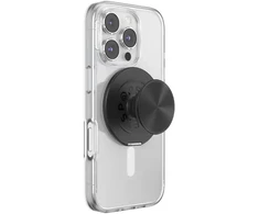 PopSockets Aluminum Radial MagSafe telefono laikiklis ir stovas juodas