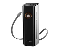 Nešiojamoji baterija „EcoFlow RAPID Pro“ 300 W, 140 W – kabelis