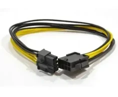 GEMBIRD CC-PSU-84 Gembird vidinis maitinimo adapterio kabelis, skirtas PCI Express maitinimo prailginimo kabeliui, 0,3 m