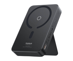 Powerbank Baseus MagPro Magnetic 5000mAh 20W, MagSafe (juoda)