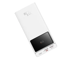 „Baseus Star-Lord Powerbank“, 20 000 mAh, 2 x USB, USB-C, 22,5 W (balta)