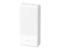 Powerbank Dudao K10Pro 2.4A 20000mAh 2 x USB-A - baltos spalvos