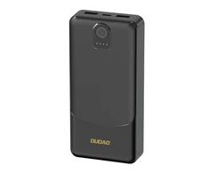 Powerbank Dudao K10Pro 2.4A 20000mAh 2 x USB-A - juodos spalvos