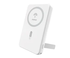 Powerbank Dudao K14S+ 10000mAh 20W USB-A / USB-C / MagSafe su stoveliu – baltos spalvos