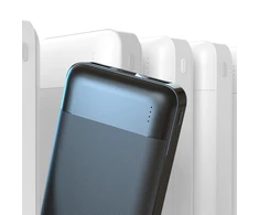 Powerbank Dudao K18-1B 10000mAh USB-A / USB-C / Micro USB - juodos spalvos