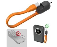Powerbank Dudao K21 Mini 10000mAh 22.5W USB-A / USB-C – pilkos spalvos