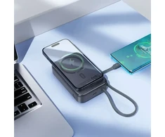 Išorinė baterija Power Bank Hoco Q44A 45W MagSafe 20000mAh juoda