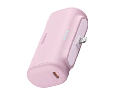 Powerbank OS-Baseus Compact IP 5000mAh 20W (rožinė)