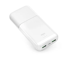 Powerbank Puro DAILY 20 PLUS 20000mAh 2x USB-A / 1x USB-C 22,5W PD AFC - balta