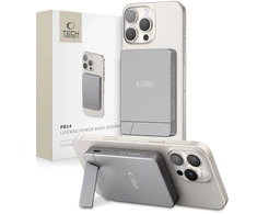 Powerbank Tech-Protect PB14 LifeMag MagSafe 5000 mAh - pilka