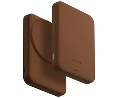 Uniq Lyden Lexa Magnetic 5000mAh PD USB-C MagSafe Power Bank - Brown