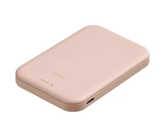 Uniq Lyden Lexa Magnetic 5000mAh PD USB-C MagSafe Power Bank - Rožinė