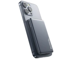 Nešiojamoji baterija USAMS CY serija CD242 10000mAh 20W Magnetinė belaidė titano spalvos