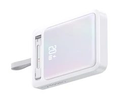 Powerbank USAMS XM Series CD219 10000mAh Magnetic Wireless rožinės spalvos