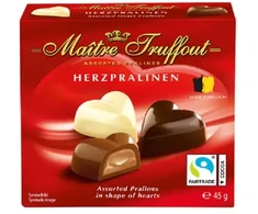 Pralinē konfekšu kārba MAITRE TRUFFOUT, 45g
