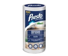 Osram PRESTO sausos universalios servetėlės ritinėlyje, 100 vnt.