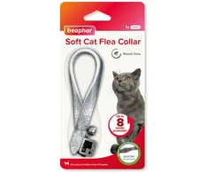 Pretblusu kaklasiksna kaķiem - Beaphar Soft Collars Cats Glitter
