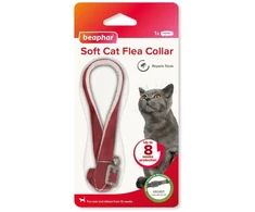 Pretblusu kaklasiksna kaķiem - Beaphar Soft Collars Cats Velvet