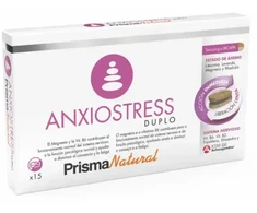 Prisma Natural Anxiostress DUPLO maisto papildas nuo streso 15 vnt