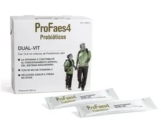 Profaes4 Faes Farma Profaes 4 probiotikai dvigubos lazdelės vitaminai 30