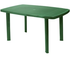 Lauko stalas PROGARDEN FARO OVAL, žalias, 126×85×72 cm