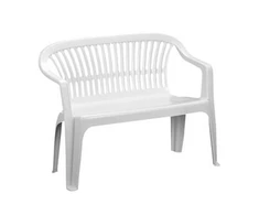 Suolas Diva Progarden 114x55x82cm plastikas/baltas