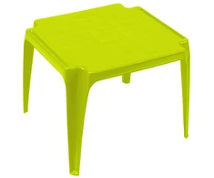 ProGarden Vaikiškas stalas, žalias, plastikinis 55x50x44 cm