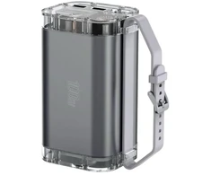 4smarts Lucid Ultra Power Bank | 40,000 mAh | 100W | USB-C, USB-A | pilka