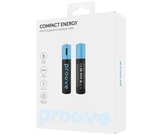 Proove AAA Batteries 740mWh 2pcs juodas