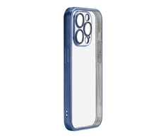 Apsauginis telefono dėklas Joyroom JR-15Q2, skirtas iPhone 15 Pro (matinė mėlyna)