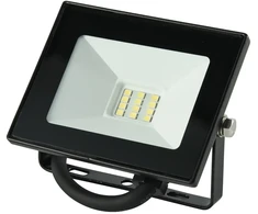 Prožektorius ECO BESK LED 10W, IP65, Juodas