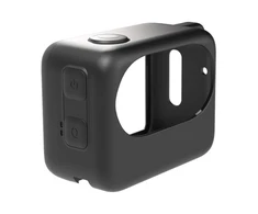 Kameros įkrovimo dėklas PULUZ silikoninis dėklas, skirtas Insta360 GO 3 (juodas)