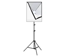 Puluz apšvietimo stovas foto studijai 50x70cm trikojis LED lemputė 1vnt