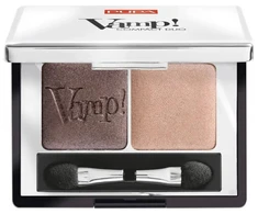 Pupa Milano Pupa Vamp! Compact Duo Eyeshadow akių šešėliai, atspalvis: 08 Kreminis Taupe, 2.2 g