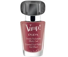 Pupa Milano Nail polish with Vamp! Juodas Fragnance (Scented Nagų lakas Gel Effect) 9 ml
