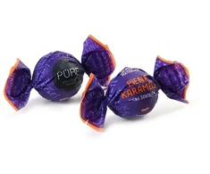 Pure Chocolate Piena šokolādes trifeles ar kraukšķīgo karameles krēma pildījumu 1kg