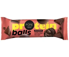 Pure Chocolate Tumšās šokolādes trifeles ar proteīna šokolādes krēma pildījumu 40g PURE