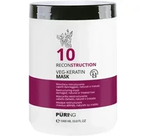PURING 10 Reconstruction Veg-Keratin Mask plaukų kaukė, 250 ml