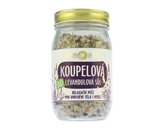 Purity Vision Bio Lavander Bath Salt vonios druska su levandomis, 400g