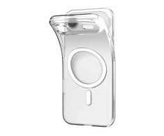Puro 0.3 MAG Ultra-Slim TPU Dėklas suderinamas su MagSafe skirtas Apple iPhone 17 Air – skaidrus