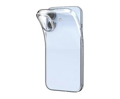 Puro 0.3 Nude itin plonas TPU dėklas, skirtas iPhone 17 – permatomas