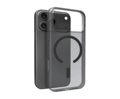 Puro Daylight Magsafe Compatible Silikoninis dėklas for iPhone 17 Pro Max - Translucent Juodas