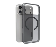Puro Daylight Magsafe Compatible Silikoninis dėklas for iPhone 17 Pro - Translucent Juodas