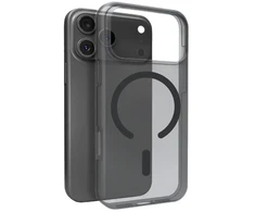 Puro Daylight Magsafe Compatible Silikoninis dėklas for iPhone 17 Pro Max - Translucent Juodas